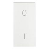 Button 1M O/I symbol white