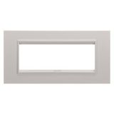 LUX PLATE - IN METAL - 6 MODULES - MONOCHROME NATURAL BEIGE - CHORUSMART