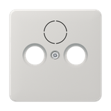 Center plate for TV-FM-SAT sockets CD561SATLG