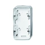 1702-214 Mounting Box 2 gang alpine white - Reflex SI