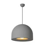 Lucide AKRON - Pendant light - Ø 50 cm - 1xE27 - Grey