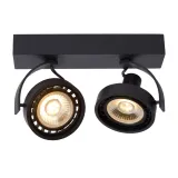 DORIAN Ceiling spotlight Dim-to-Warm 2xGU10 12W B