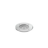 Terra Edelstahl 130, 4 W, 300 lm, 827, inox, on/off In-ground luminair