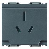 2P+E 15A Australian SICURY-outlet grey