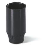 LAMPHOLDER E14 F/S CL BLACK