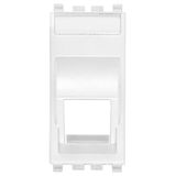 RJ45 slating adaptor white