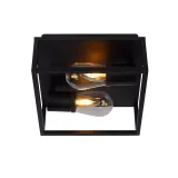 CARLYN Ceiling Light Bathroom 2xE14/6W Black