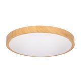 Ceiling fixture IP44 Tempo Ø410mm LED 22.8W 3000K Imitation wood 1821lm