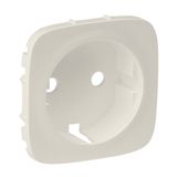 Cover plate Valena Allure - 2P+E socket - German standard - ivory