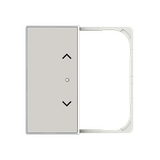 SRB-2-85DN Cover F@H SKY 2C.Shutter for Venetian blind Two-part button Sand - Sky Niessen