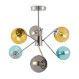 Modern Nancy Chandelier Chrome