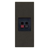 Speaker connector black