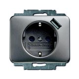 20 EUCBUSB-20-500 Socket Outlets platinum - alpha