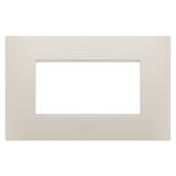 EGO PLATE - IN TECHNOPOLYMER - 4 MODULES - NATURAL BEIGE - CHORUSMART