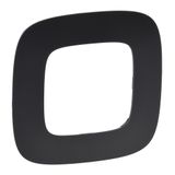 Plate Valena Allure - 1 gang - matt black