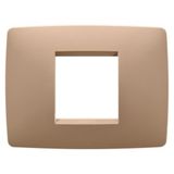 ONE PLATE - IN PAINTED TECHNOPOLYMER - 2 MODULES - SOFT COPPER - CHORUSMART