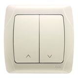 Carmen Beige (Quick Connection) Blind Control Switch