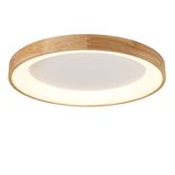 Mad LED Ceiling Light 56W 4030Lm 3000K 92cm Natural Wood