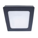 Gelys LED Flush Mount 18W IP54 Square Anthracite Grey