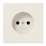 Socket,2-Pole, Ivory LS911