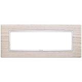 Classic plate 7M Wood white oak