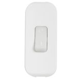 Cord switch - 2P - 2 A - 250 V~ - fluorescent - white spotted