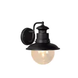 FIGO wall light  IP44 E27 L24 W21 H27cm Black