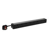 PDU 19 inches 1U 8 x 2P+E british standard