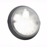 BULKHEAD SUPER400 POLY E27 WHITOUT LAMP HF SENSOR BLACK