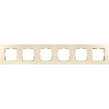 Karre Accessory Beige Six Gang Frame