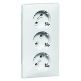 PEHA Standard socket outlet SCHUKO 3gang