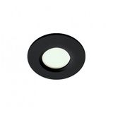 Recessed Spot Black Round Viki