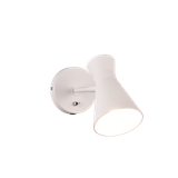 Enzo wall lamp E27 matt white