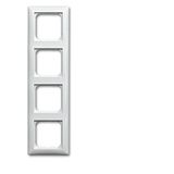 1724-914 Cover Frame Busch-balance® SI Alpine white