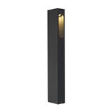 SLOTBOX 70 floor lamp, 4.5W, 3000K, IP44, square, anthracite