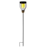 Outdoor Solar Light - 0W 2lm 1900K IP44  - Black