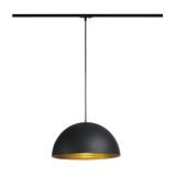 FORCHINI M 1-Phase PL, 40cm, round, black/ gold, E27