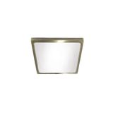 Kaju Recessed LED Downlight SQ 8W Brass