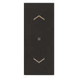 Quid roller shutter switch black