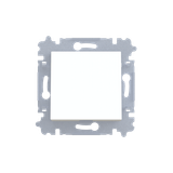 3938H-A00034 03W Cable Outlet / Blank Plate / Adapter Ring Cable outlet 0 gang white - Levit