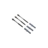 Screw set M6, stainless steel