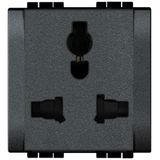 LL - multistandard socket 2m anthracite