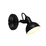 Gina spotlight 1-pc E14 matt black