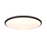 Limbus LED ceiling lamp 50 cm matt black