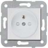 Novella-Trenda Silver (Quick Connection) Child Protected UPS Socket