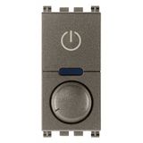 Univ.MASTER rotary-dimmer 230V Metal