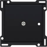 Finishing set for a 1-channel flush-mounting RF receiver with single-p