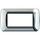 cover pl.4m gloss chrome