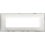 CLASSIA - COVER PLATE 7P WHITE CHROME