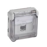 RJ45 category 6A STP grey mechanism